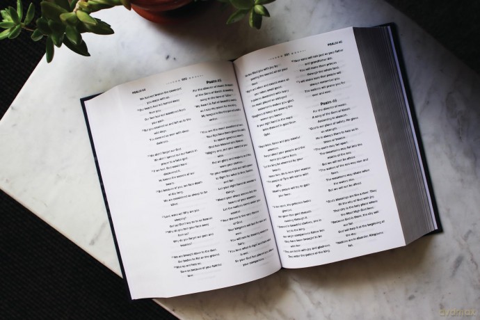 NIrV, Clear Focus Bible, Hardcover, Charcoal/Blue: Read more of the Bible with better focus - Zondervan [KSIĄŻKA]
