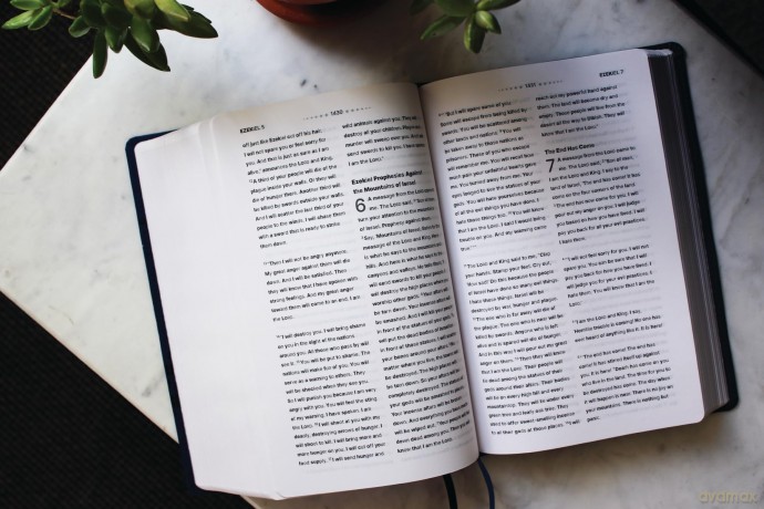 NIrV, Clear Focus Bible, Leathersoft, Navy: Read more of the Bible with better focus - Zondervan [KSIĄŻKA]