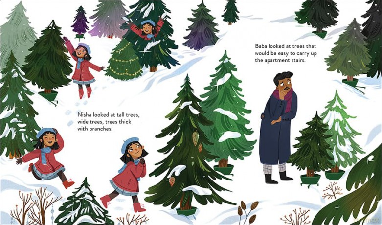 Nisha's Just-Right Christmas Tree - Susan Lynn Meyer [KSIĄŻKA]