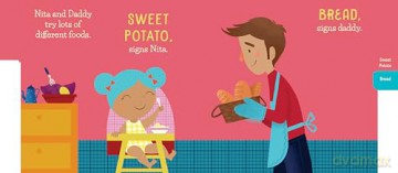 Nita's Food Signs: An Interactive ASL Board Book - Kathy MacMillan [KSIĄŻKA]
