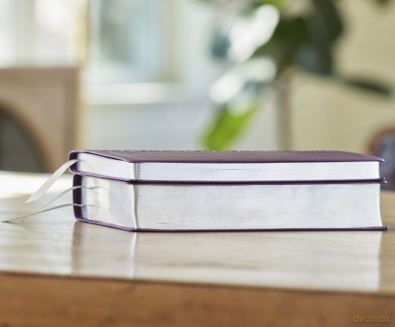 NKJV Personal Size End-of-verse Reference Bible with Journal SET, Purple Leathersoft, Comfort Print - Thomas Nelson [KSIĄŻKA]