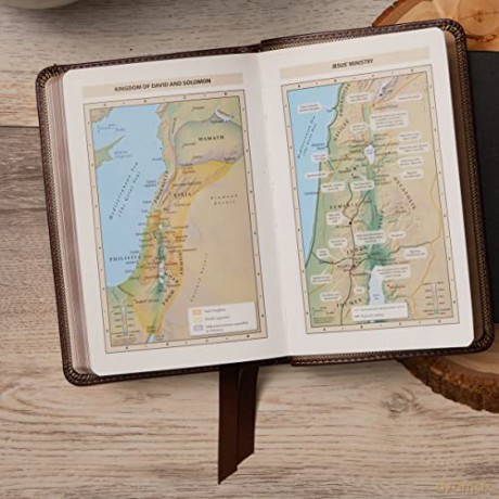 NKJV, Thinline Bible, Compact, Leathersoft, Blue, Red Letter, Comfort Print - Thomas Nelson [KSIĄŻKA]