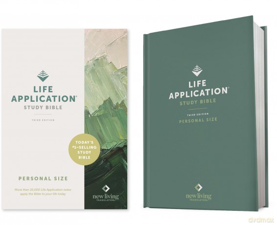 NLT Life Application Study Bible, Third Edition, Personal Size - Tyndale House [KSIĄŻKA]