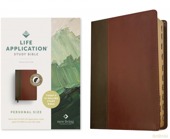 NLT Life Application Study Bible, Third Edition, Personal Size - Tyndale House [KSIĄŻKA]