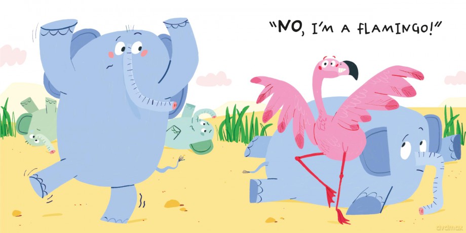 No, I'm a... FLAMINGO! - Catharine Robertson [KSIĄŻKA]