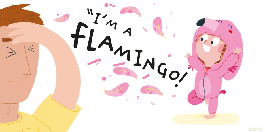 No, I'm a... FLAMINGO! - Catharine Robertson [KSIĄŻKA]