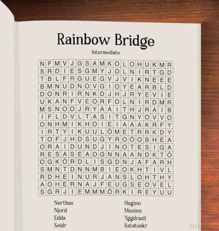 Norse Mythology Word Search - Alex Wells [KSIĄŻKA]