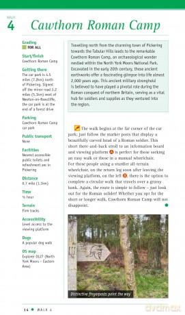 North Yorkshire Accessible Walks for All Pathfinder Walking Guide | Ordnance Survey | 33 Accessible Walks | Wheelchair | Pushchairs | Young Families | History | Wildlife | Natural Beauty: 93 - Debbie North [KSIĄŻKA]