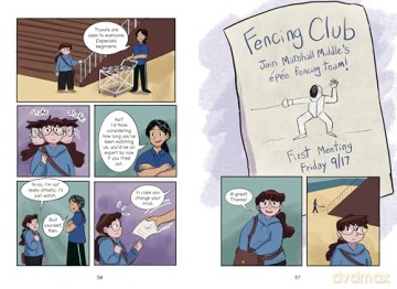 On Guard!: A Marshall Middle School Graphic Novel - Cassidy Wasserman [KOMIKS]