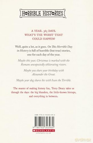 On This Horrible Day in History: with hilariously Horrible facts for every single day of the year! - Terry Deary [KSIĄŻKA]