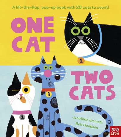 One Cat, Two Cats: A lift-the-flap, pop-up book with 20 cats to count! - Jonathan Emmett [KSIĄŻKA]