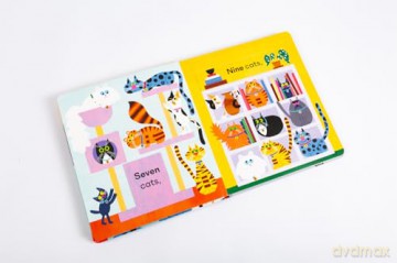 One Cat, Two Cats: A lift-the-flap, pop-up book with 20 cats to count! - Jonathan Emmett [KSIĄŻKA]