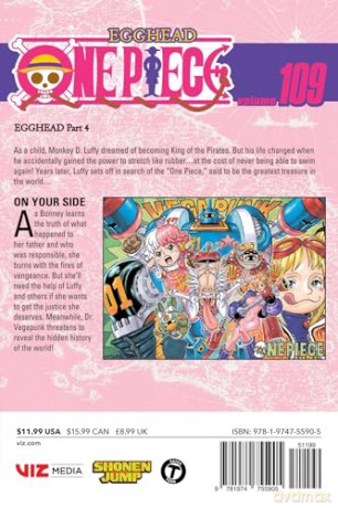 One Piece, Vol. 109: Egghead Part 4: Volume 109 - Eiichiro Oda [KSIĄŻKA]