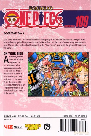 One Piece, Vol. 109: Egghead Part 4: Volume 109 - Eiichiro Oda [KSIĄŻKA]