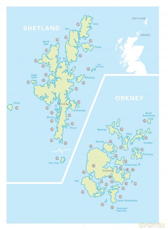 Orkney and Shetland Sea Kayaking: 100 Sea Trips Around Scotland's Northern Isles - by Pesda Press - Tom Smith [KSIĄŻKA]