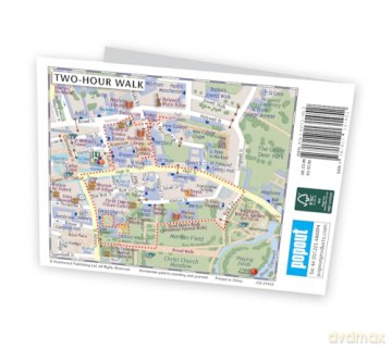 Oxford PopOut Map: pocket-size, pop up, city map of Oxford city centre including top sights not to be missed - PopOut Maps [KSIĄŻKA]