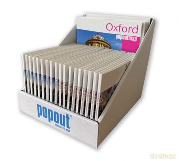 Oxford PopOut Map: pocket-size, pop up, city map of Oxford city centre including top sights not to be missed - PopOut Maps [KSIĄŻKA]