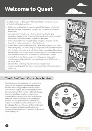 Oxford Smart Quest English Language and Literature Teacher Book 3 - Sarah Eggleton [KSIĄŻKA]
