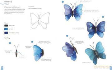 Paint 50: Watercolour Nature: From basic shapes to amazing paintings in super-easy steps - Clarice Gomes [KSIĄŻKA]