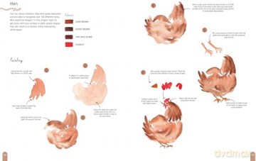 Paint 50: Watercolour Nature: From basic shapes to amazing paintings in super-easy steps - Clarice Gomes [KSIĄŻKA]