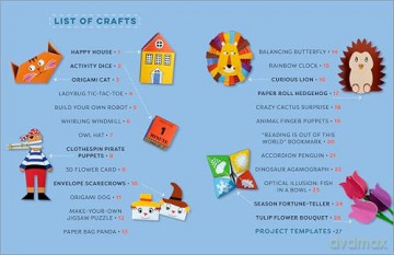 Paper Crafts for Kids: 25 Cut-Out Activities for Kids Ages 4-8 - Stefania Luca [KSIĄŻKA]