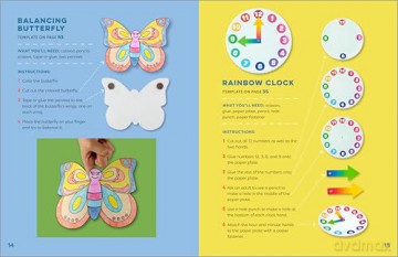 Paper Crafts for Kids: 25 Cut-Out Activities for Kids Ages 4-8 - Stefania Luca [KSIĄŻKA]