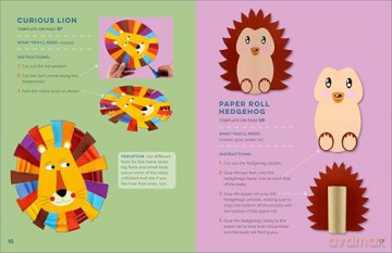 Paper Crafts for Kids: 25 Cut-Out Activities for Kids Ages 4-8 - Stefania Luca [KSIĄŻKA]
