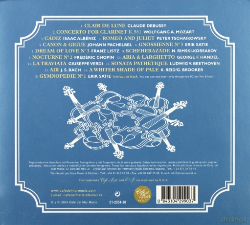 Various Artists: Cafe Del Mar Classic 2 [CD]