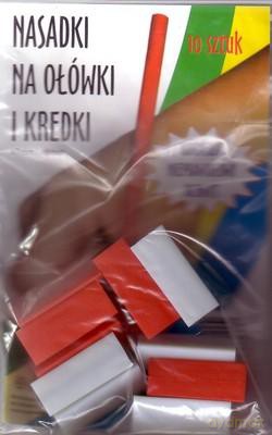 Nasadki Na Ołówki I Kredki. 10 Sztuk
