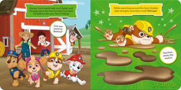 PAW Patrol The Pups' Busy Day: A Touch and Feel Book: An interactive board book, featuring lots of different materials for young children aged 1, 2, 3, 4 and up to explore! - Paw Patrol [KSIĄŻKA]