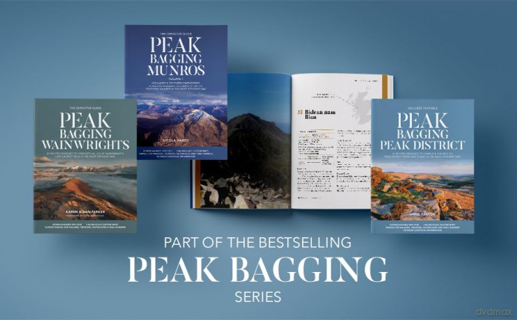 Peak Bagging: Peak District: 32 routes designed to complete the best 121 Peak District peaks and Ethels in the most efficient way - Anna Paxton [KSIĄŻKA]