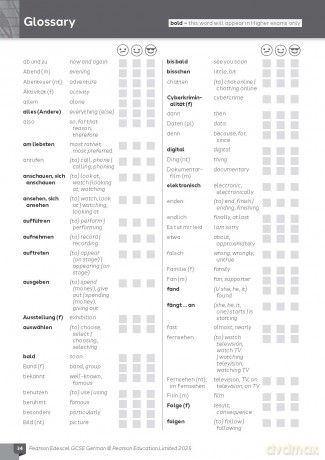 Pearson Edexcel GCSE German Vocabulary, Grammar and Translation Workbook - Gabriela Hallas [KSIĄŻKA]