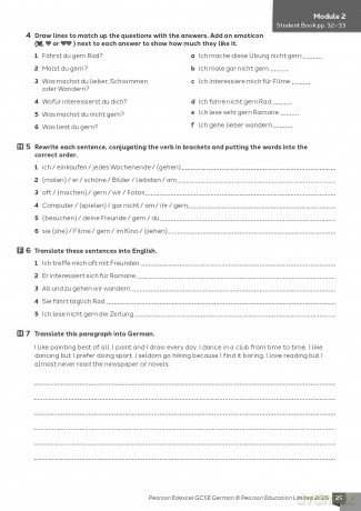 Pearson Edexcel GCSE German Vocabulary, Grammar and Translation Workbook - Gabriela Hallas [KSIĄŻKA]