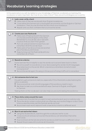 Pearson Edexcel GCSE German Vocabulary, Grammar and Translation Workbook - Gabriela Hallas [KSIĄŻKA]