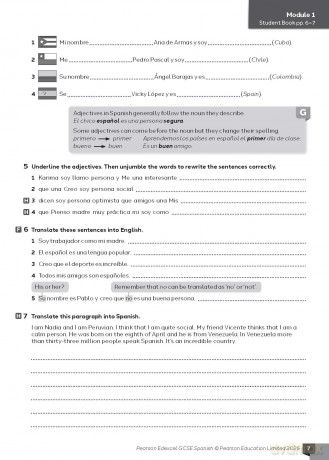 Pearson Edexcel GCSE Spanish Vocabulary, Grammar and Translation Workbook - Denise Currie [KSIĄŻKA]