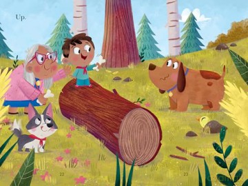 Penny and Clover, Up and Over - Erica S. Perl [KSIĄŻKA]