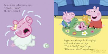 Peppa Pig: Evie: Spend time with Peppa's new baby sister! - Peppa Pig [KSIĄŻKA]