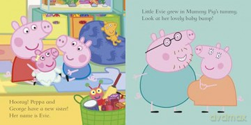 Peppa Pig: Evie: Spend time with Peppa's new baby sister! - Peppa Pig [KSIĄŻKA]