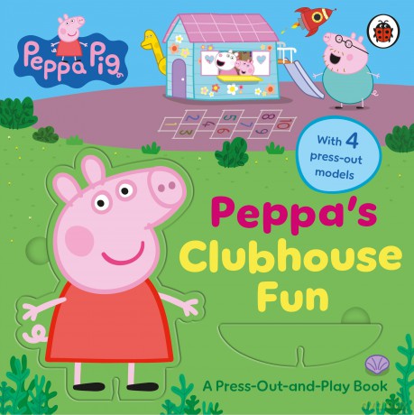Peppa Pig: Peppa's Clubhouse Fun: A Press-Out-and-Play Book - Peppa Pig [KSIĄŻKA]