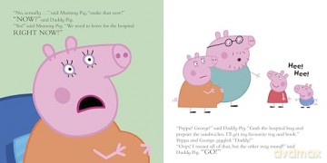 Peppa Pig: Peppa's New Baby Sister: A heart-warming picture book welcoming baby Evie into the world - Peppa Pig [KSIĄŻKA]