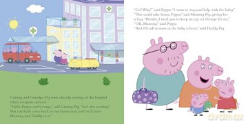 Peppa Pig: Peppa's New Baby Sister: A heart-warming picture book welcoming baby Evie into the world - Peppa Pig [KSIĄŻKA]