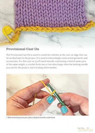 Perfect Guide to Casting On and Binding Off: How to Begin and End Your Knitting with Confidence - Jen Lucas [KSIĄŻKA]