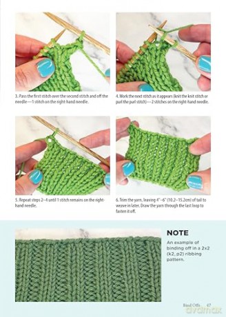 Perfect Guide to Casting On and Binding Off: How to Begin and End Your Knitting with Confidence - Jen Lucas [KSIĄŻKA]