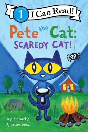 Pete the Cat: Scaredy Cat!: A Halloween Book for Kids - James Dean [KSIĄŻKA]