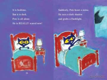 Pete the Cat: Scaredy Cat!: A Halloween Book for Kids - James Dean [KSIĄŻKA]