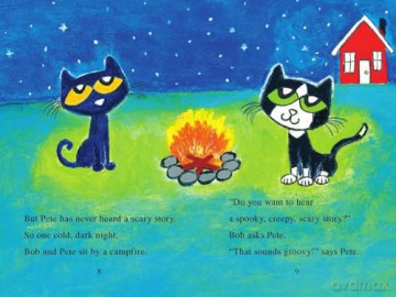 Pete the Cat: Scaredy Cat!: A Halloween Book for Kids - James Dean [KSIĄŻKA]