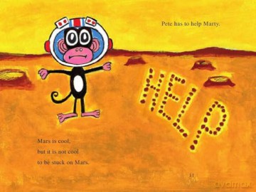 Pete the Cat's Mars Mission - James Dean [KSIĄŻKA]