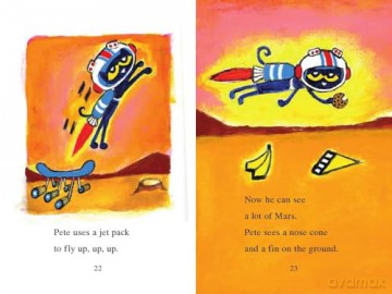 Pete the Cat's Mars Mission - James Dean [KSIĄŻKA]