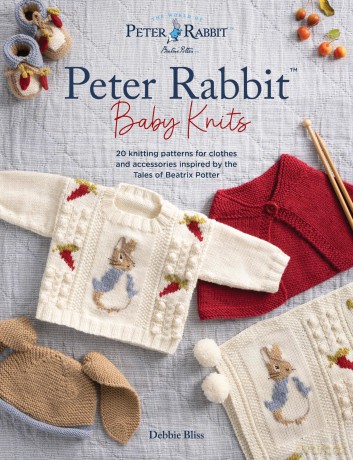 Peter Rabbit Baby Knits: 20 knitting patterns for clothes and accessories inspired by the Tales of Beatrix Potter - Debbie Bliss [KSIĄŻKA]