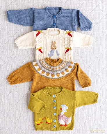 Peter Rabbit Baby Knits: 20 knitting patterns for clothes and accessories inspired by the Tales of Beatrix Potter - Debbie Bliss [KSIĄŻKA]